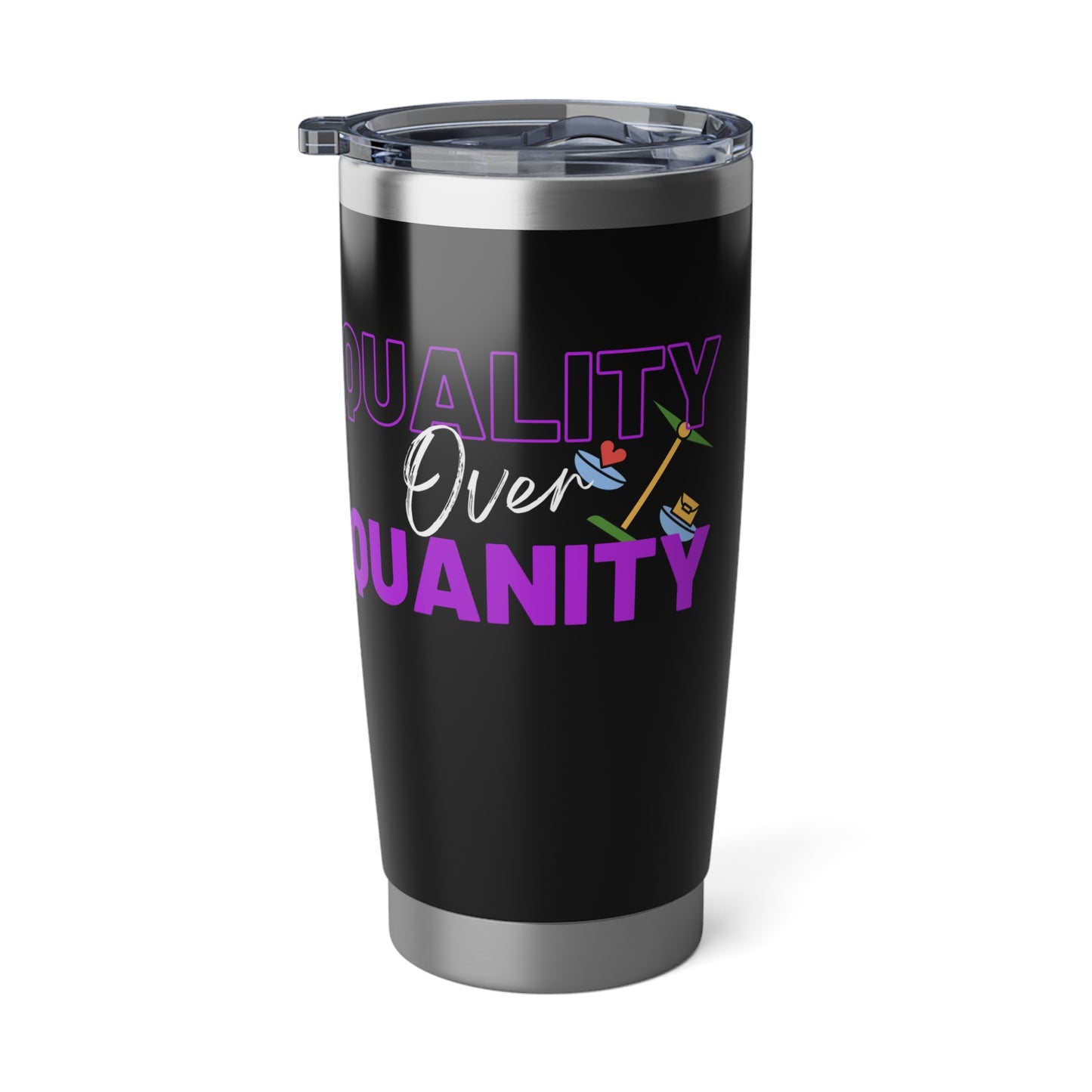 Quality over Quantity 20oz Tumbler