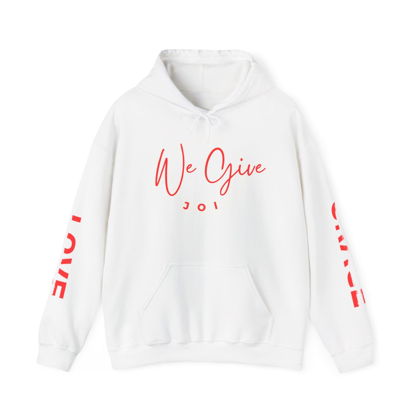 We Give Love & Grace Hoodie - Unisex Heavy Blend Sweatshirt for Comfort & Style