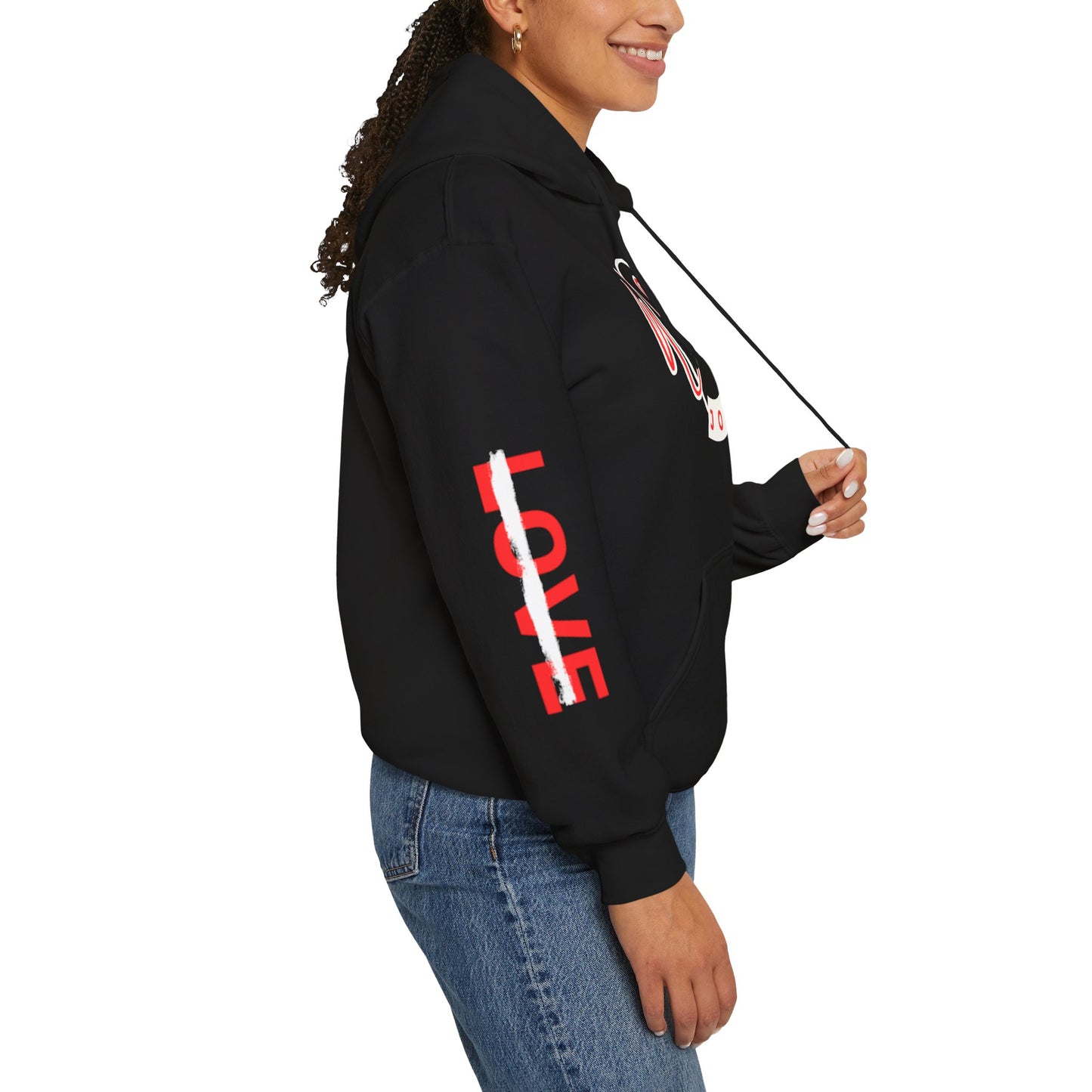We Give Love & Grace Hoodie - Unisex Heavy Blend Sweatshirt for Comfort & Style