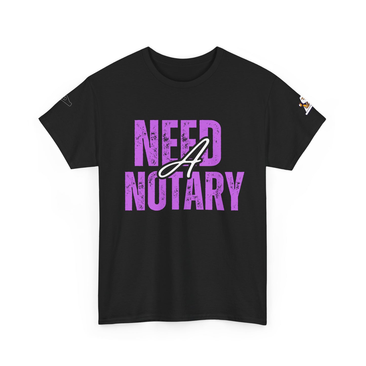 Need A Notary Unisex Heavy Cotton Tee - Perfect Gift for Legal Professionals