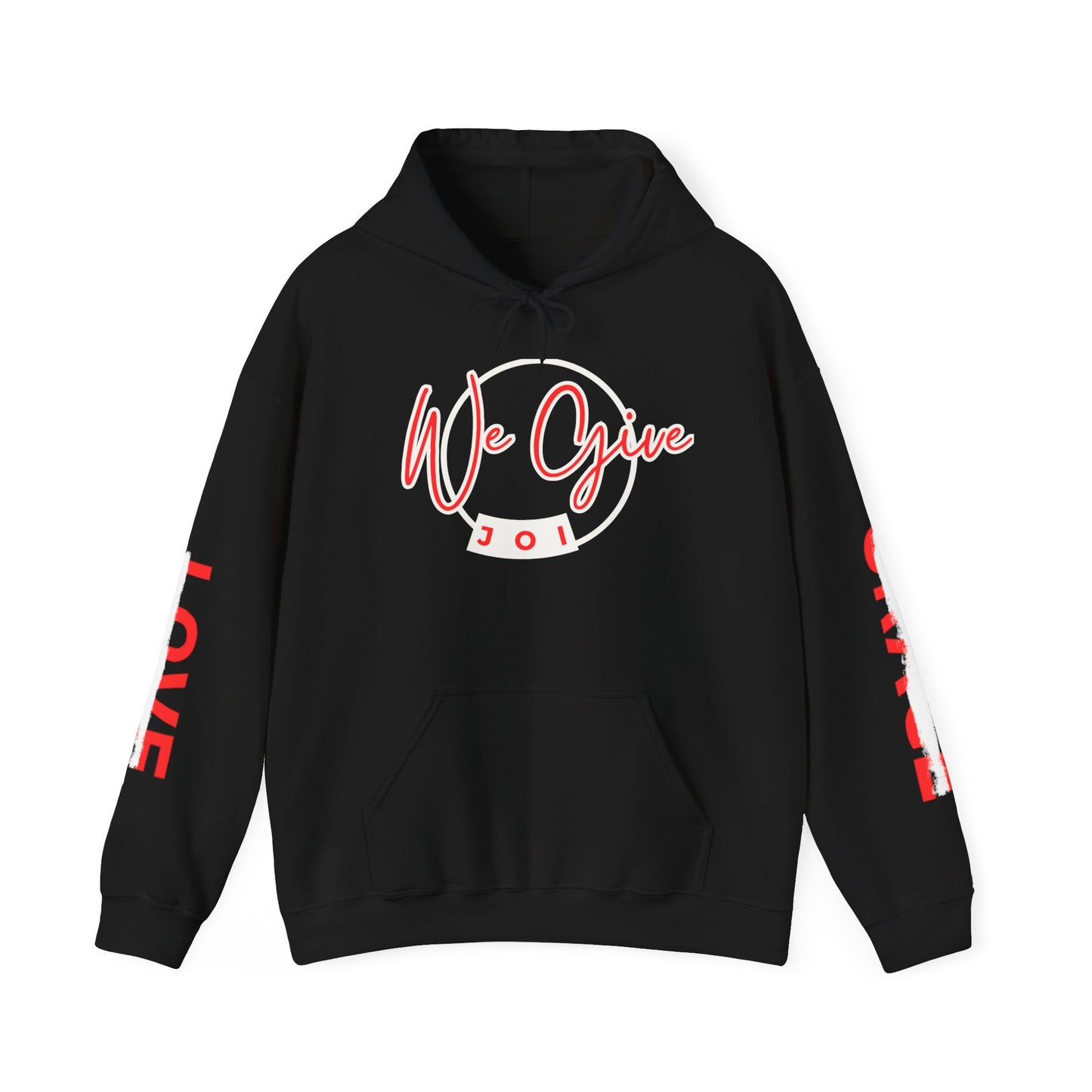 We Give Love & Grace Hoodie - Unisex Heavy Blend Sweatshirt for Comfort & Style