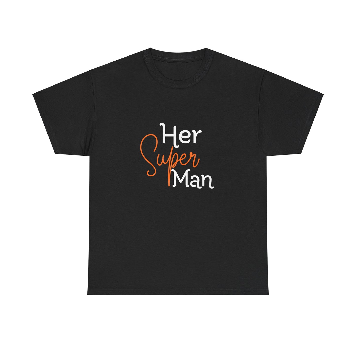 Her Super Man Couples Tee