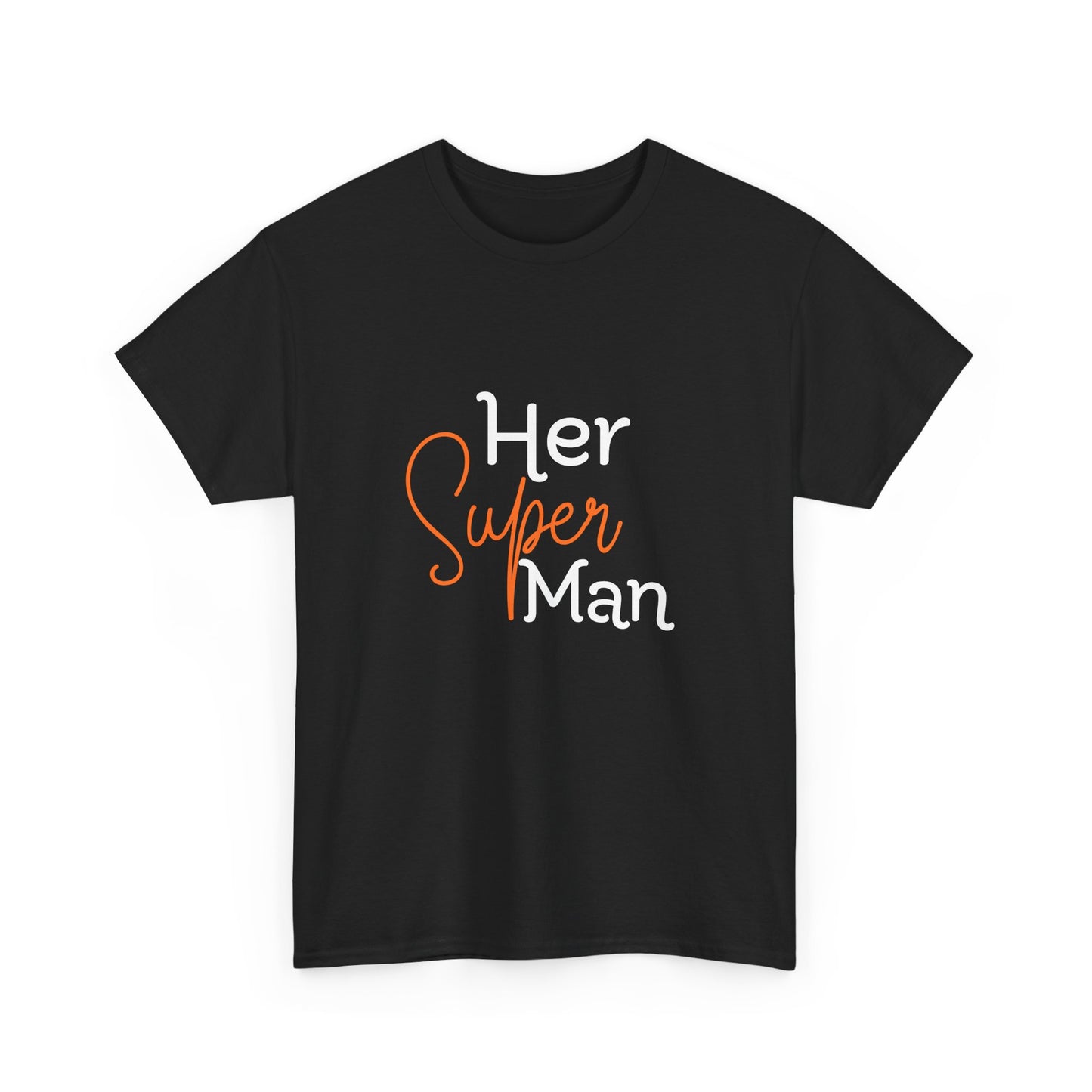 Her Super Man Couples Tee